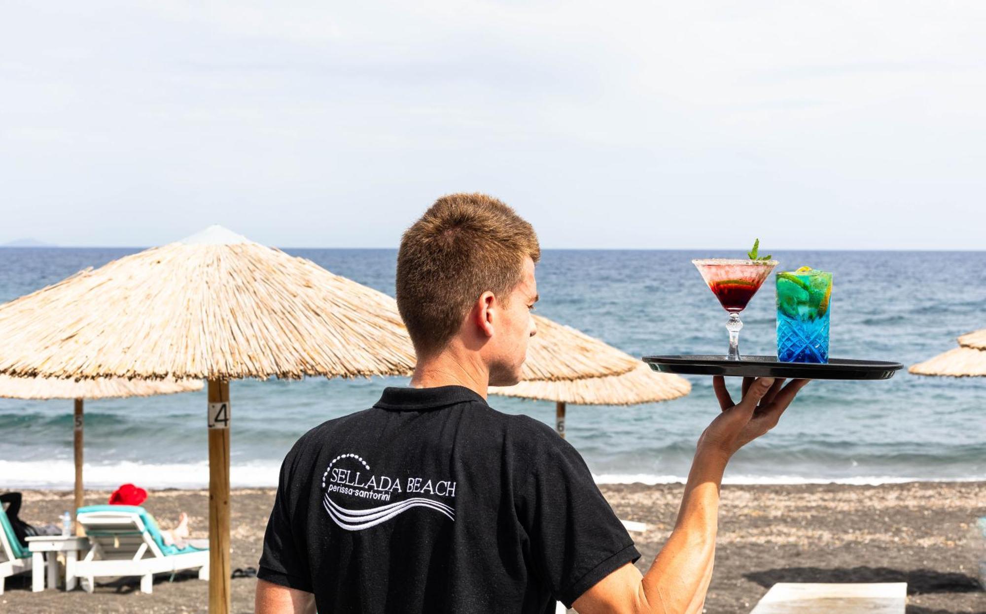 Sellada Beach Perissa  Eksteriør billede